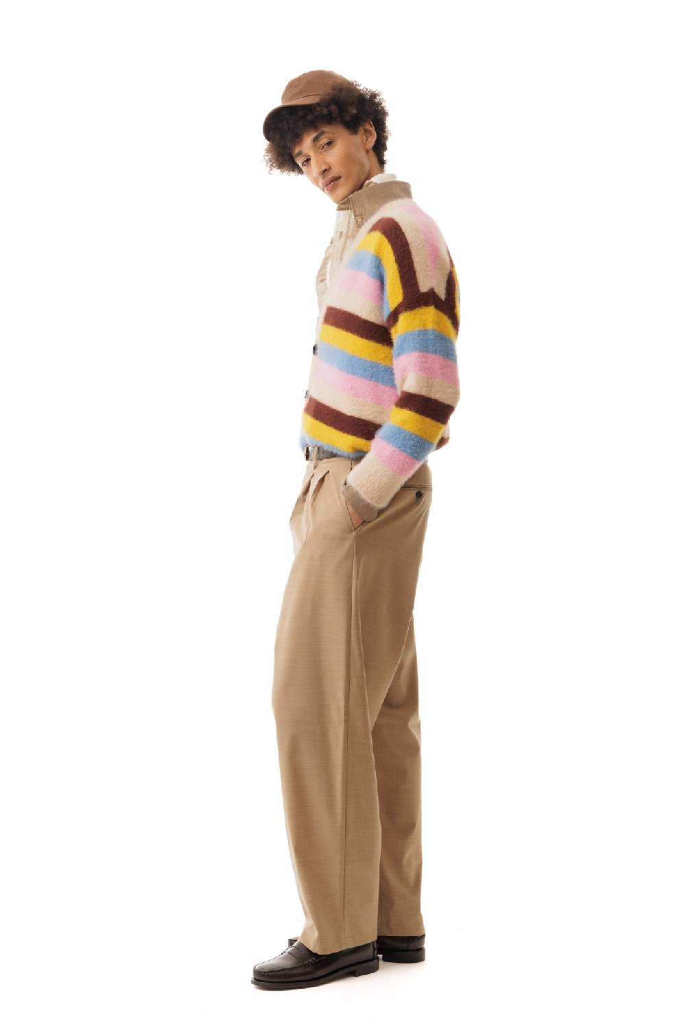 Lc23 Multicolor Stripes Cardigan Offerte