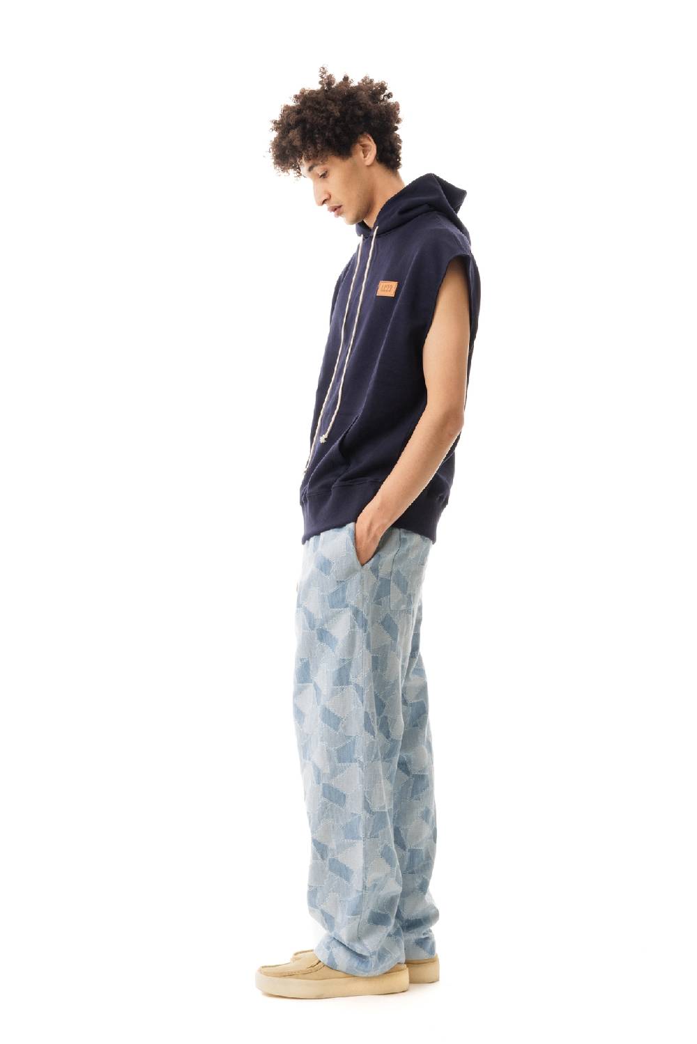 Lc23 Hoodie Vest Navy Vendite Flash