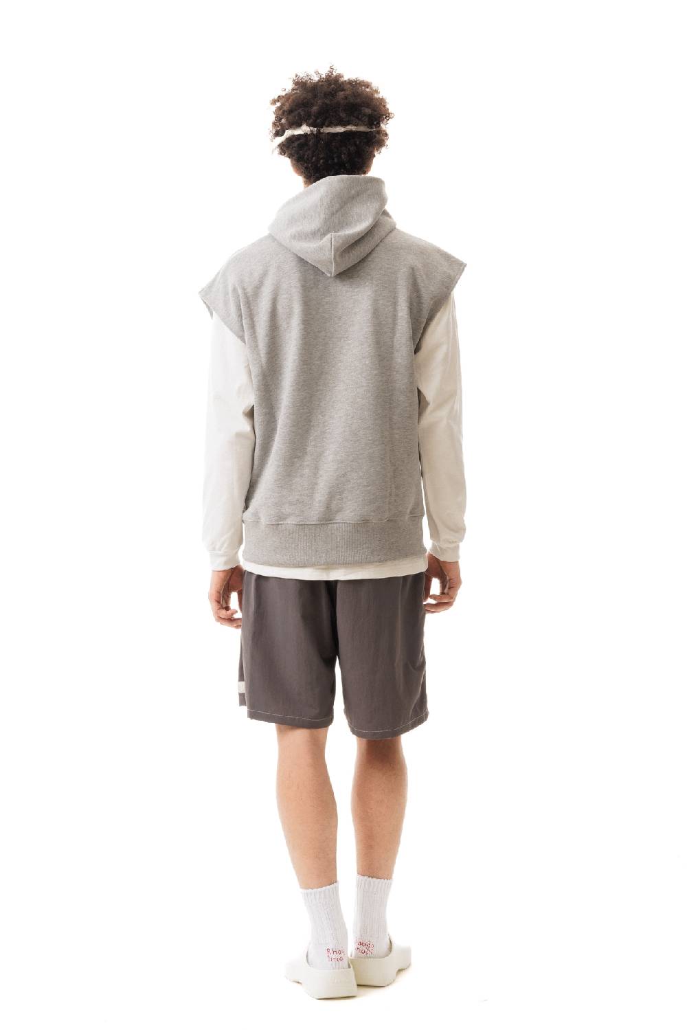 Lc23 Hoodie Vest Grey Negozio