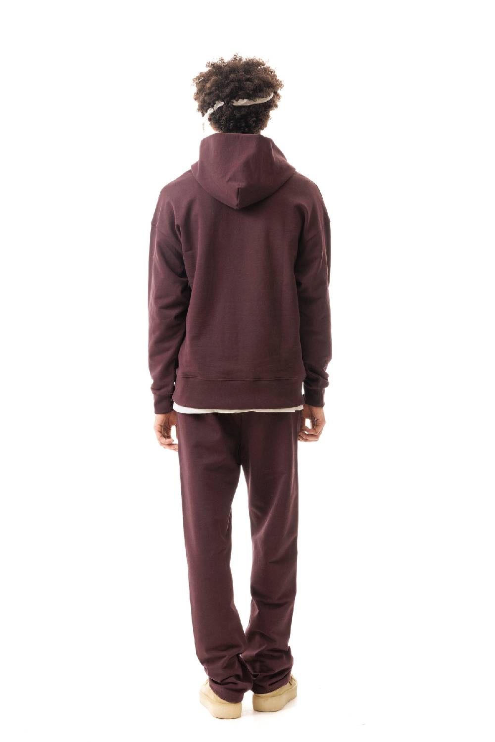 Lc23 Zip Hoodie Bordeaux Nuova