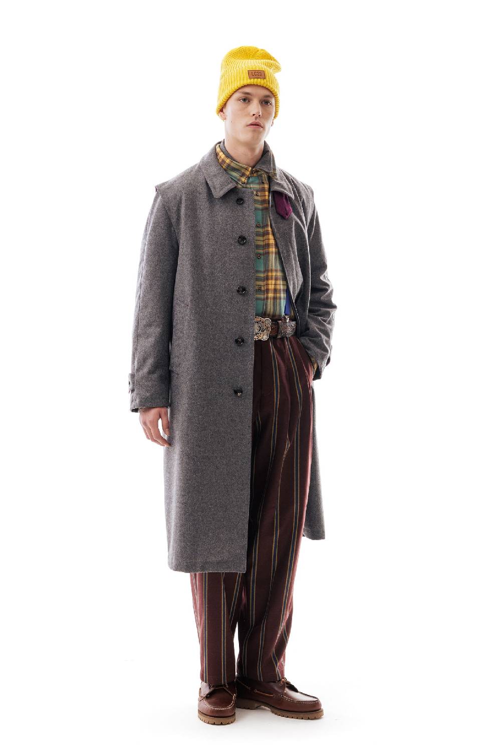 Lc23 WR Loden Coat Grey Negozi Online