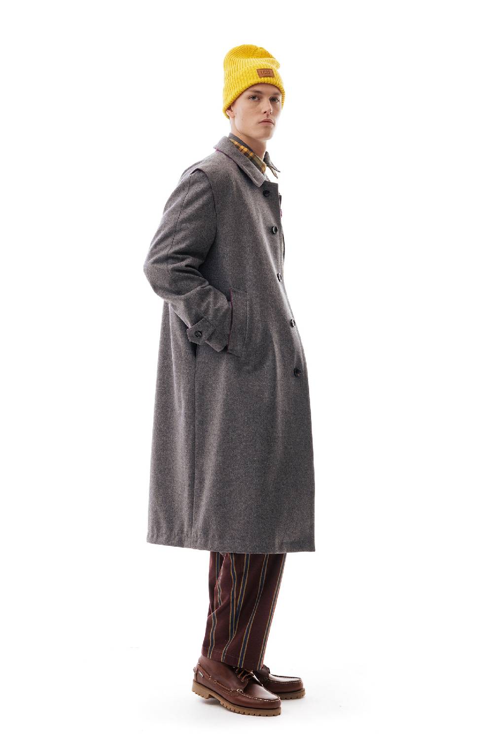 Lc23 WR Loden Coat Grey Negozi Online