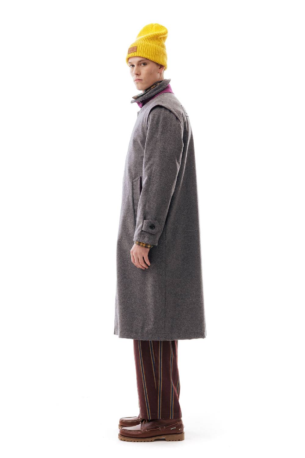 Lc23 WR Loden Coat Grey Negozi Online