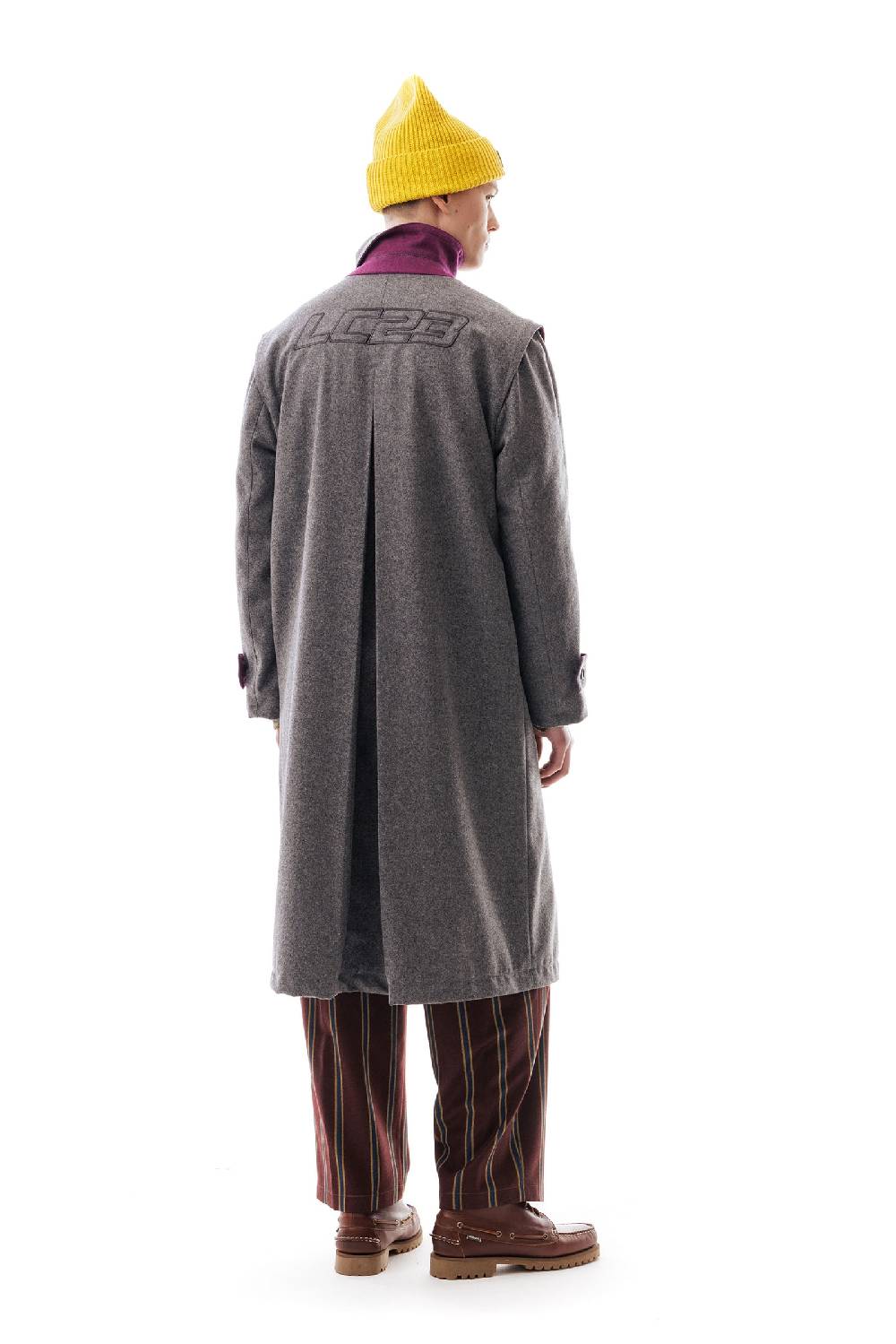 Lc23 WR Loden Coat Grey Negozi Online