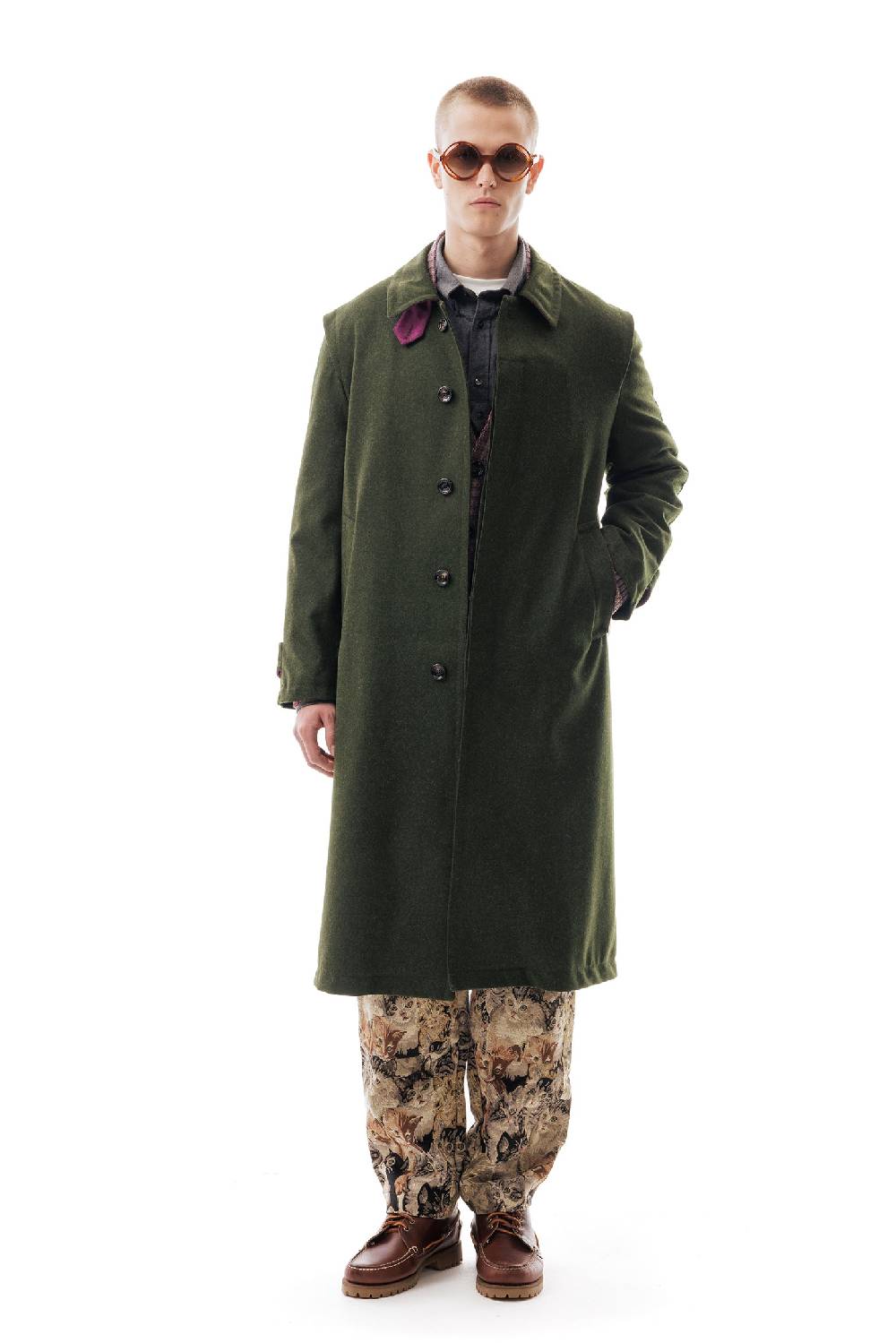 Lc23 WR Loden Coat Green Acquista Ora