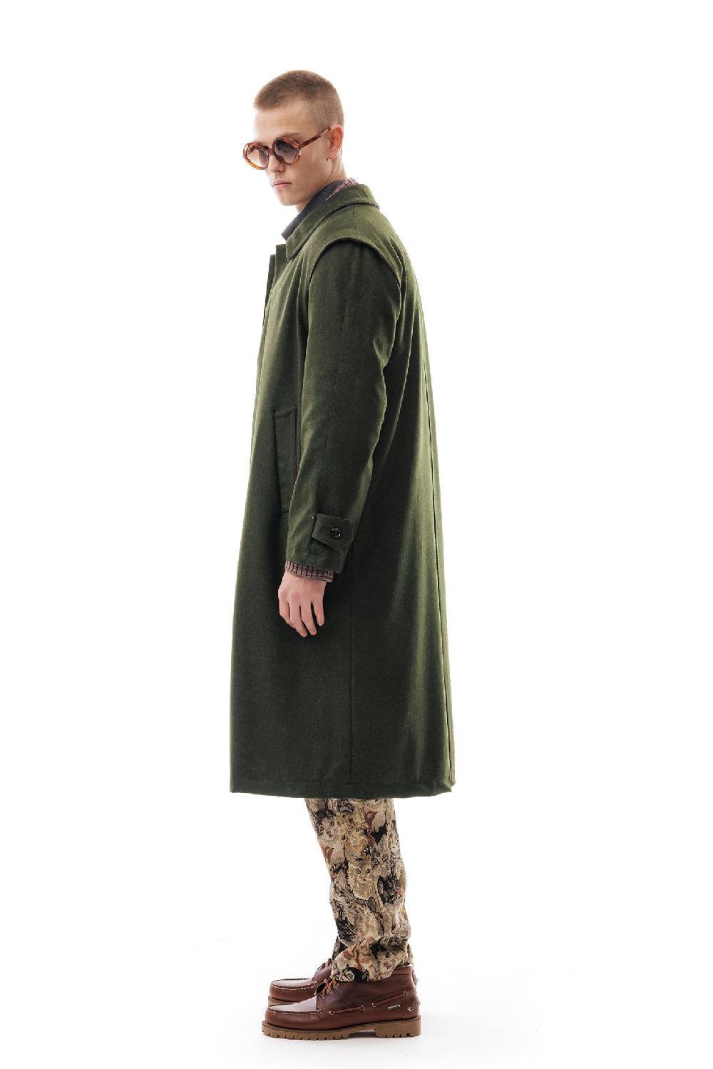 Lc23 WR Loden Coat Green Acquista Ora