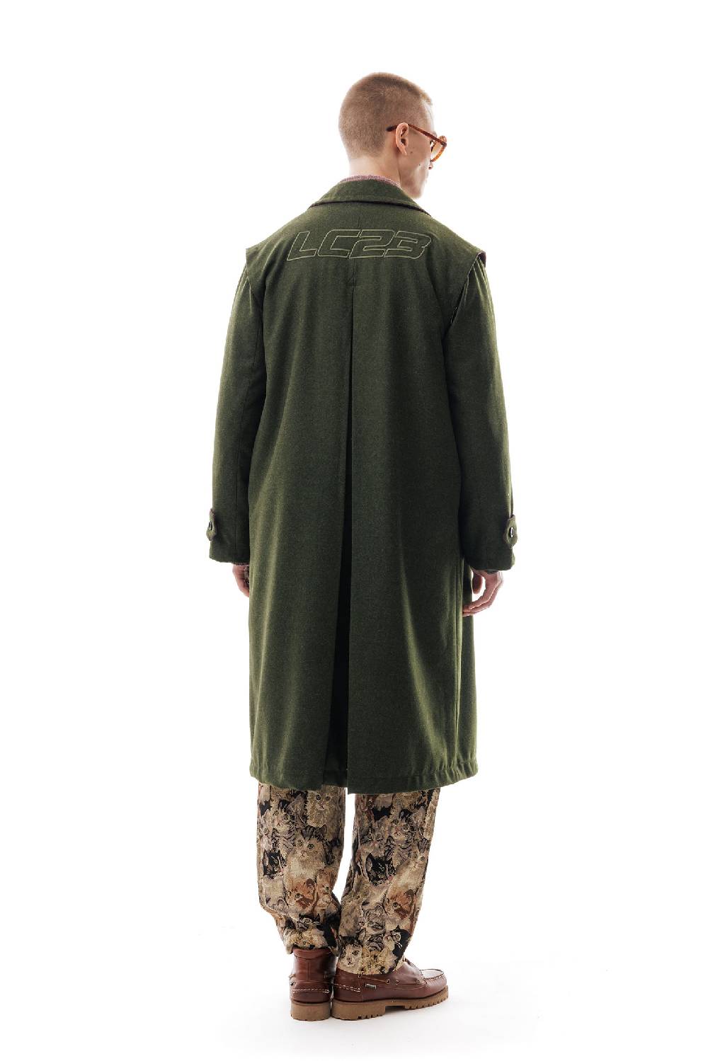Lc23 WR Loden Coat Green Acquista Ora