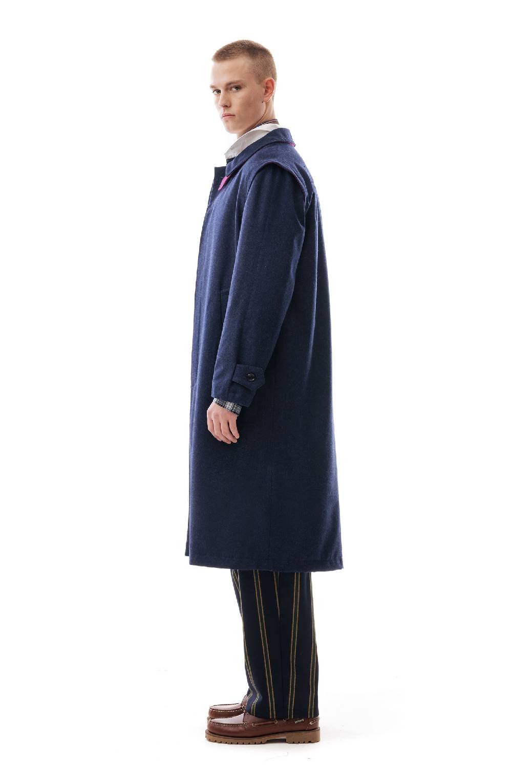 Lc23 WR Loden Coat Navy Promozione Limitata