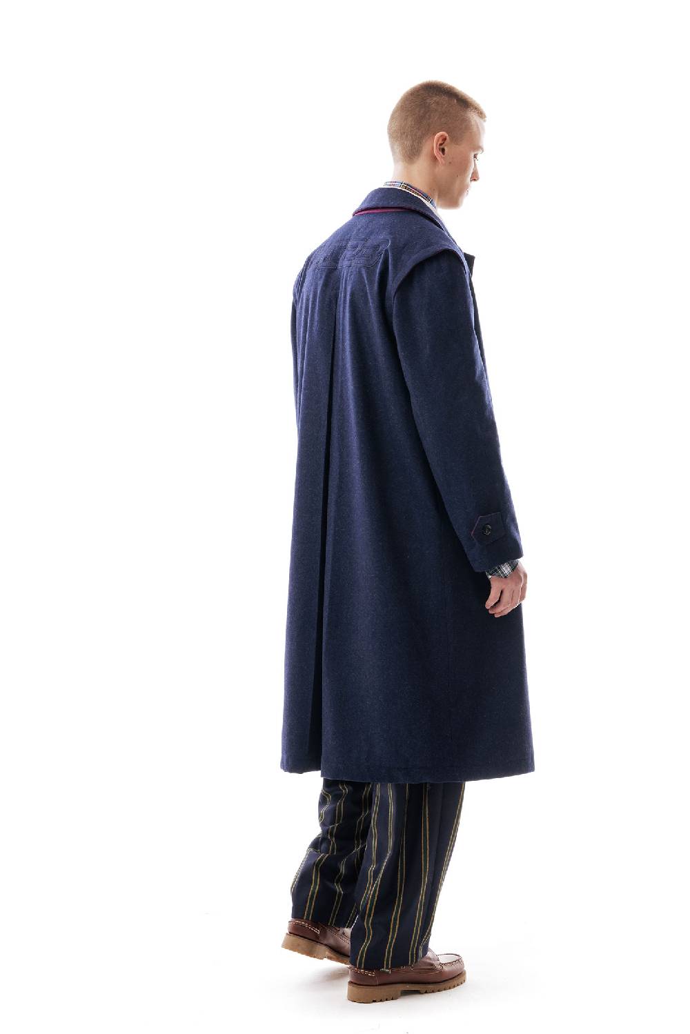 Lc23 WR Loden Coat Navy Promozione Limitata