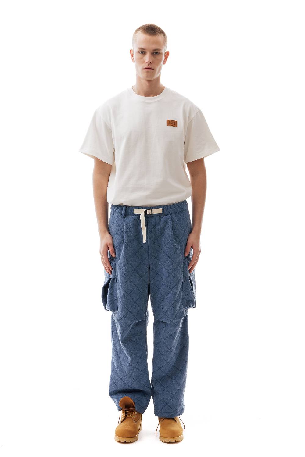 Lc23 Quilted Denim Cargo Pants Fino Al -60%