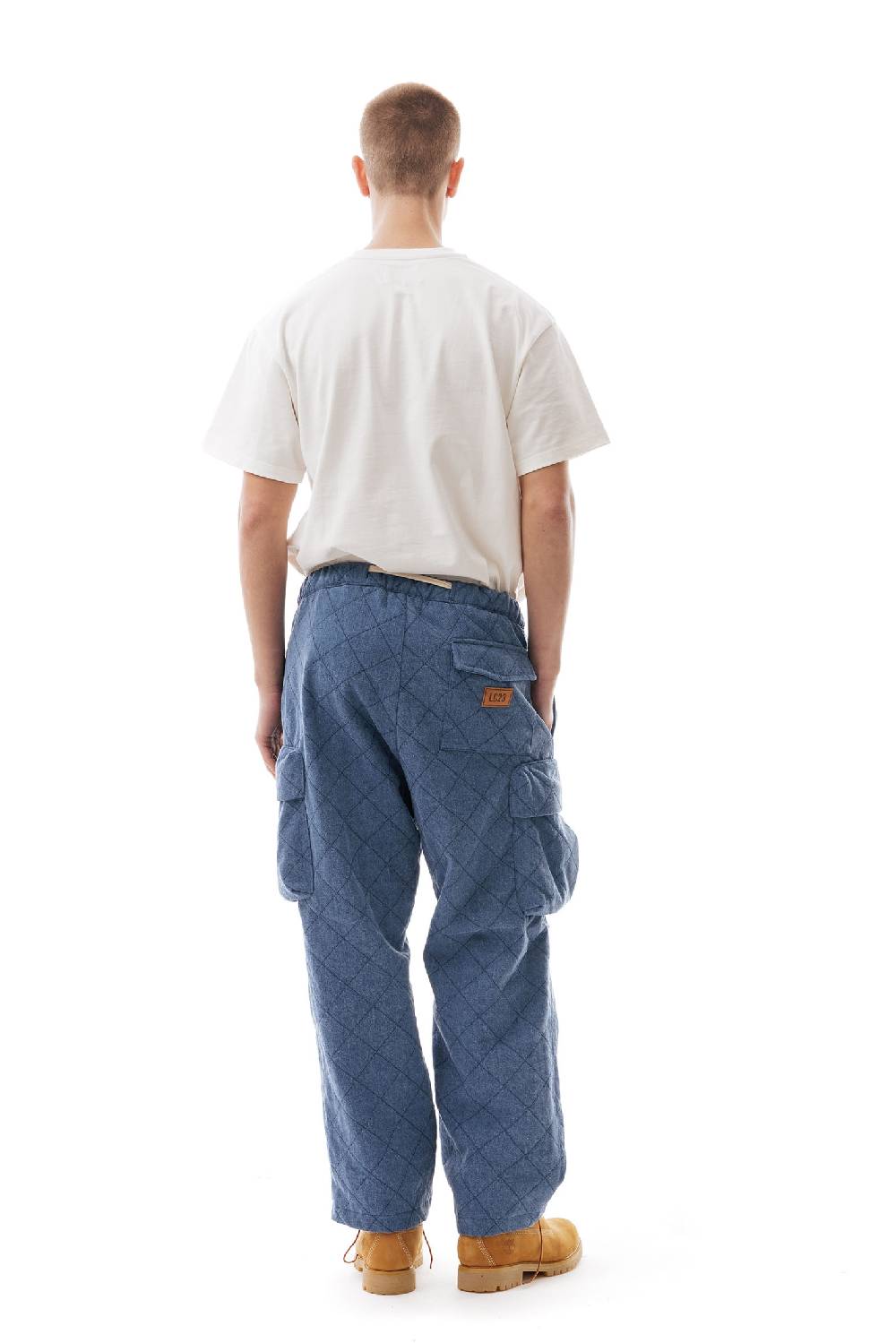 Lc23 Quilted Denim Cargo Pants Fino Al -60%