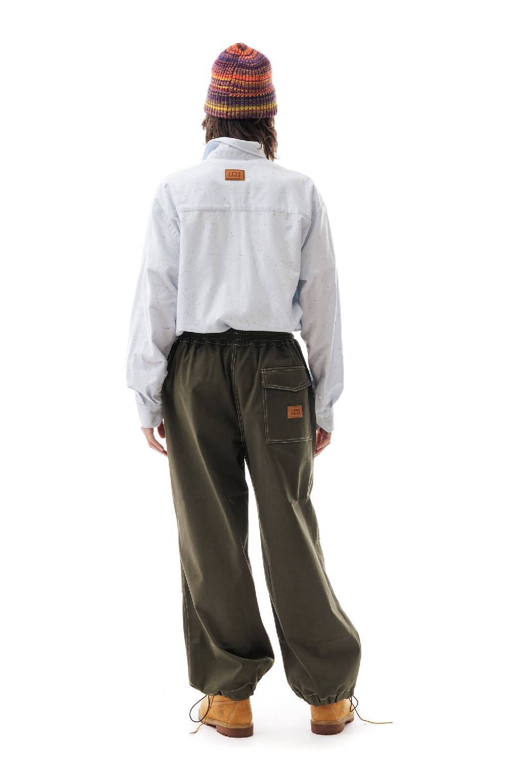 Lc23 Paracadute Pants Army Green Shopping Online