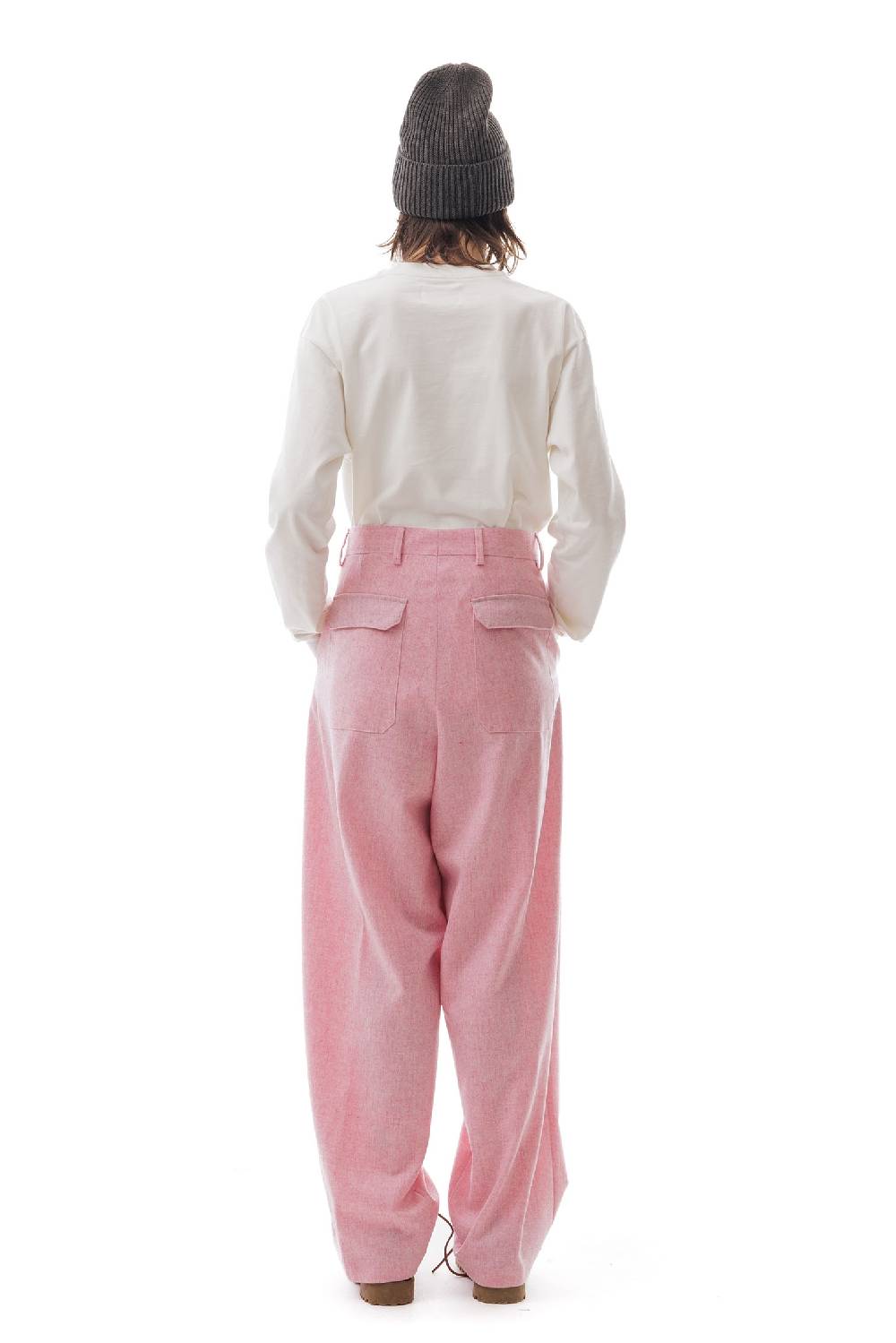 Lc23 Shetland Double Pence Trousers Pink Prezzo Ridotto