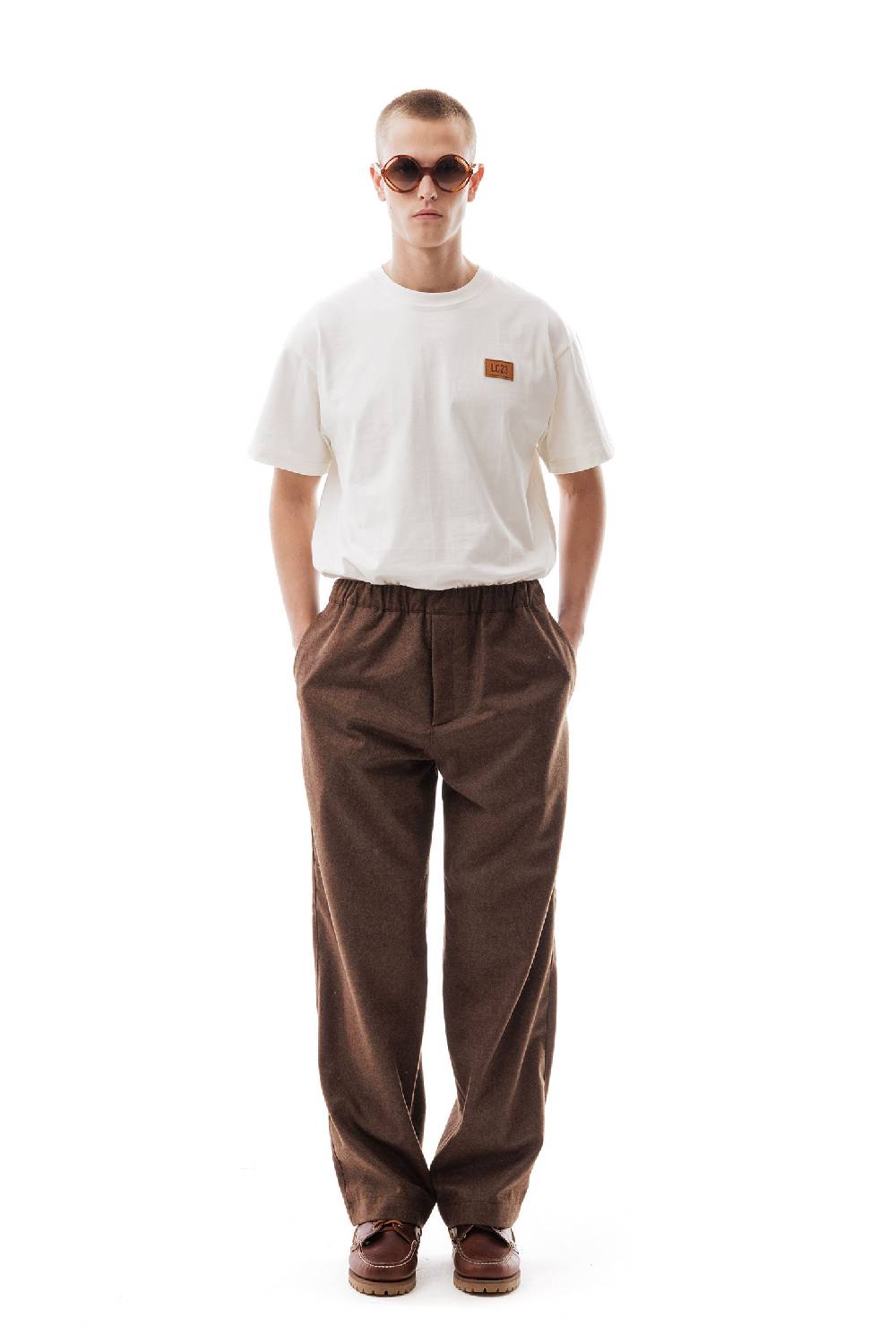 Lc23 WR Wool Pants Brown Novità