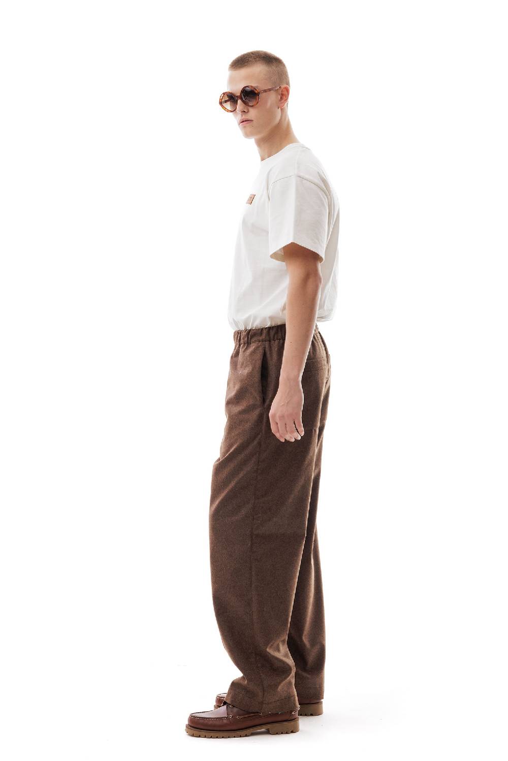 Lc23 WR Wool Pants Brown Novità