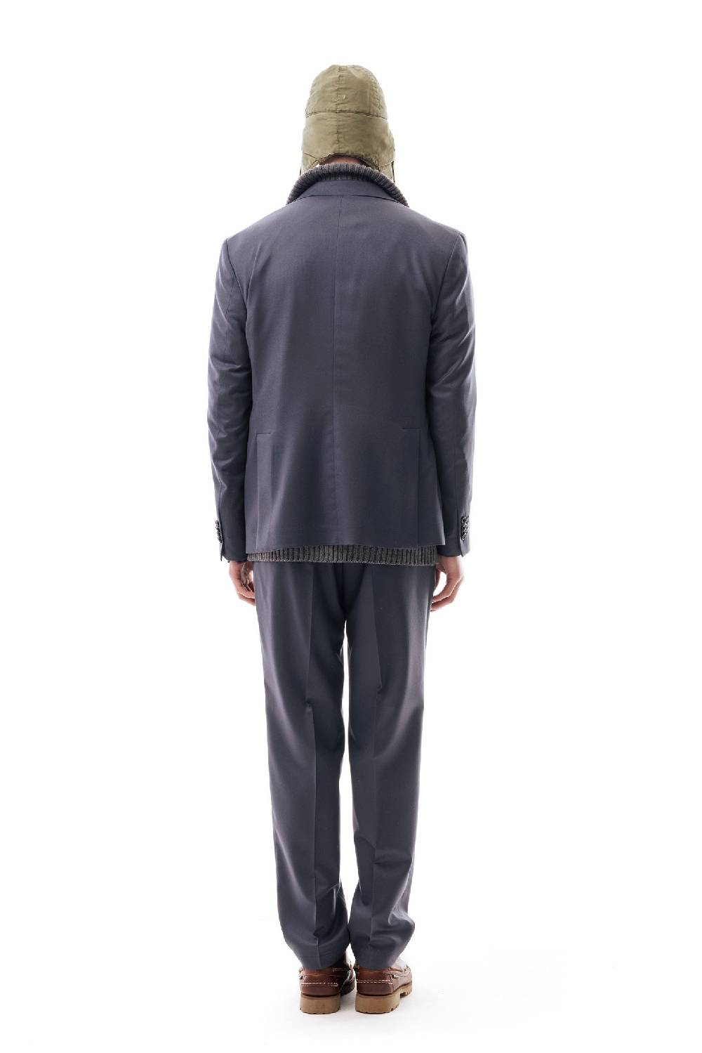 Lc23 Flannel Dark Grey Blazer Outlet