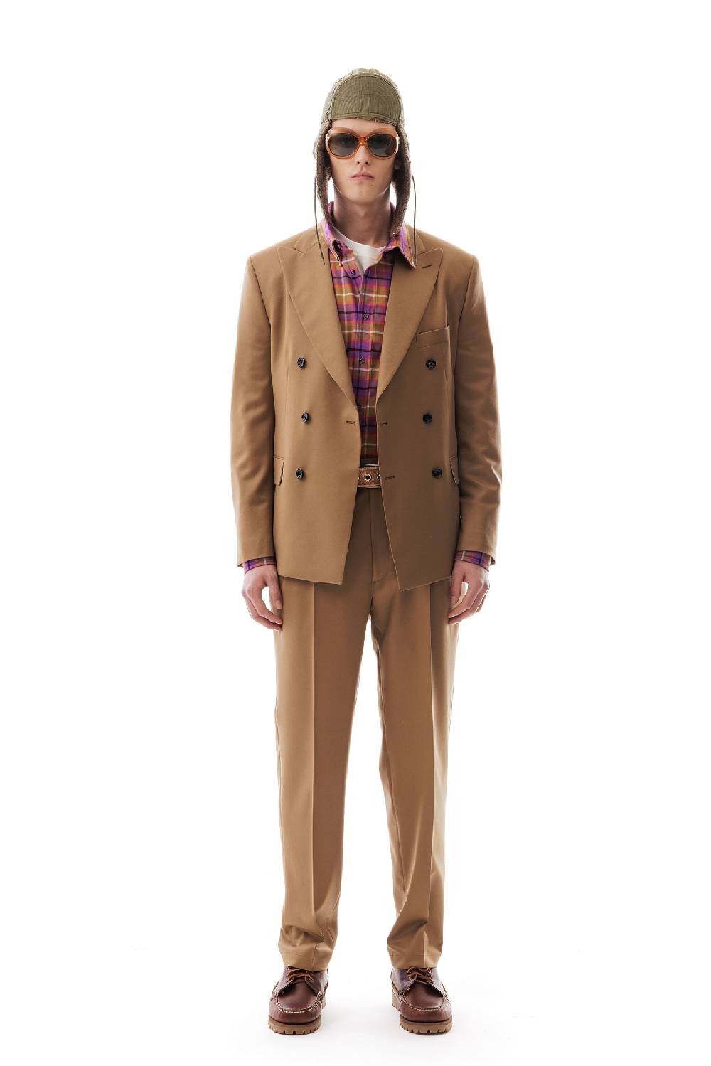 Lc23 Flannel Camel Blazer Saldi