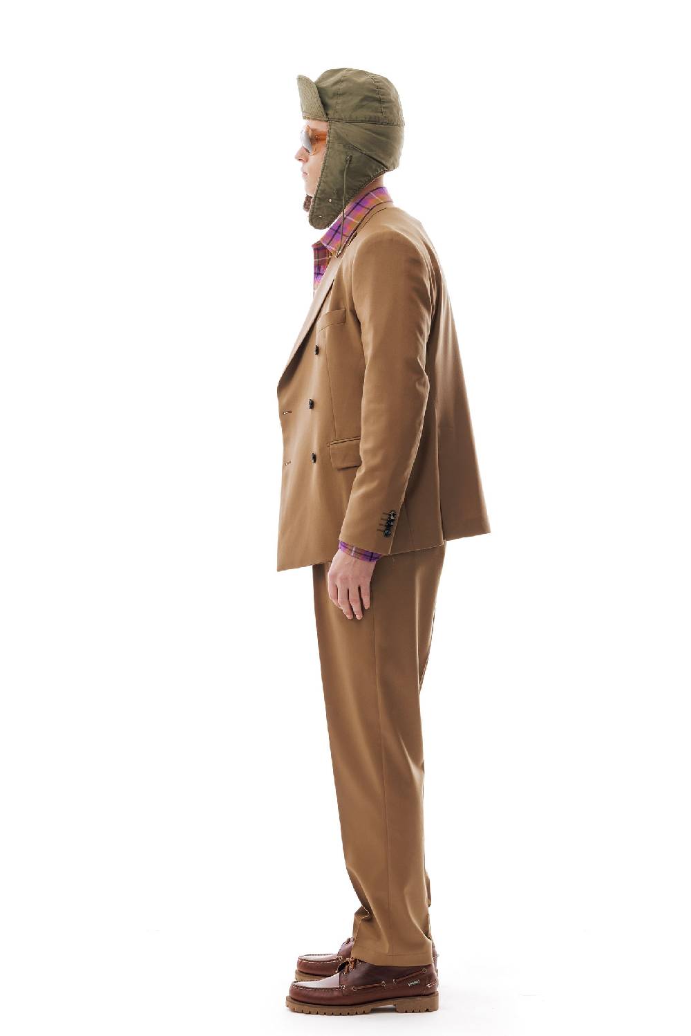Lc23 Flannel Camel Blazer Saldi