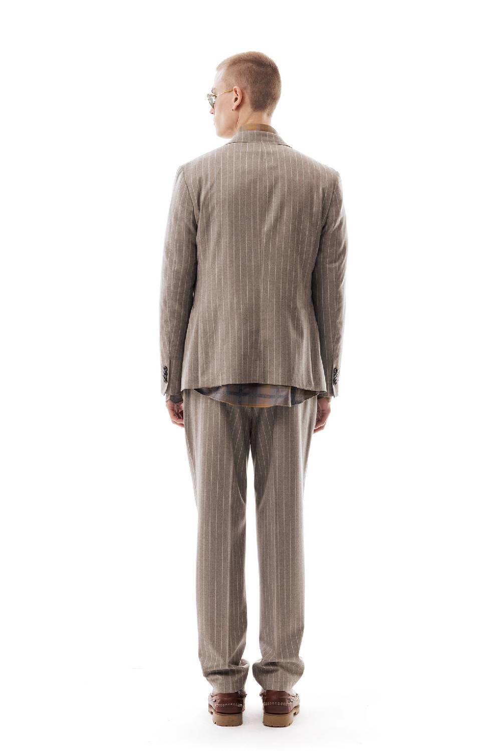 Lc23 Gessato Beige Blazer Offerte