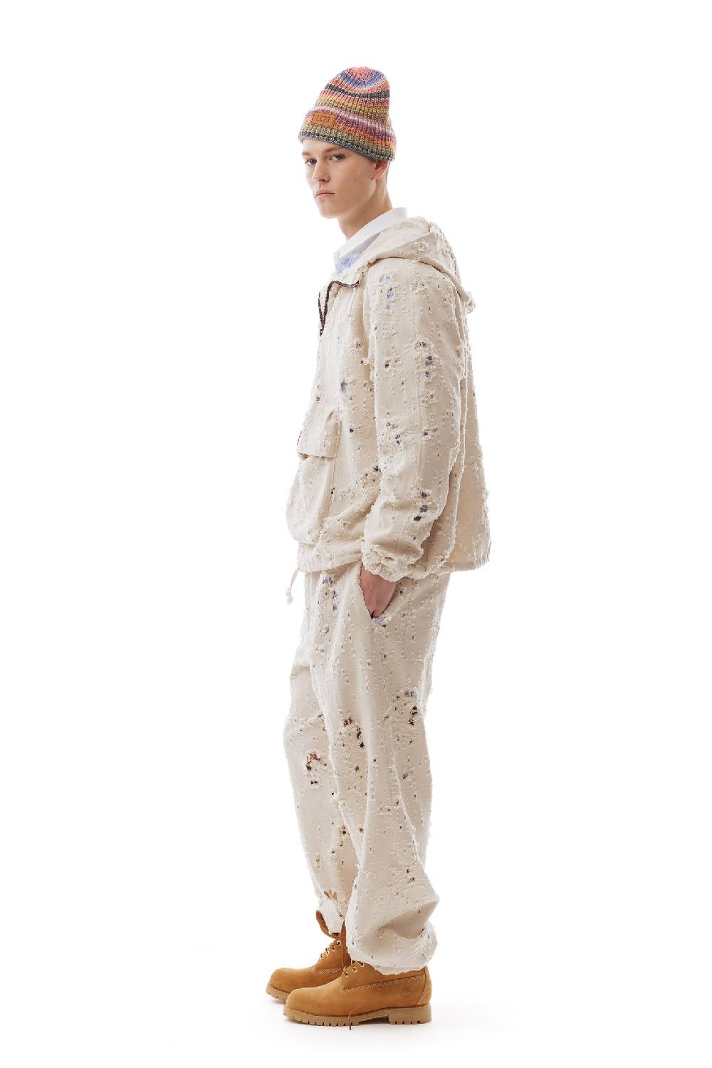 Lc23 Ripped Denim Anorak Hotsell