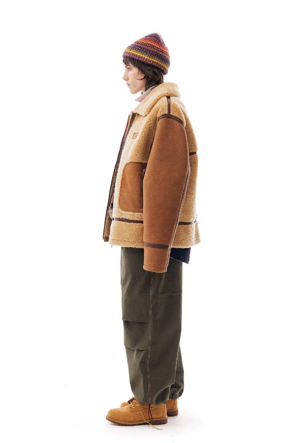 Lc23 Two-Side Shearling Jacket Vendita Economica