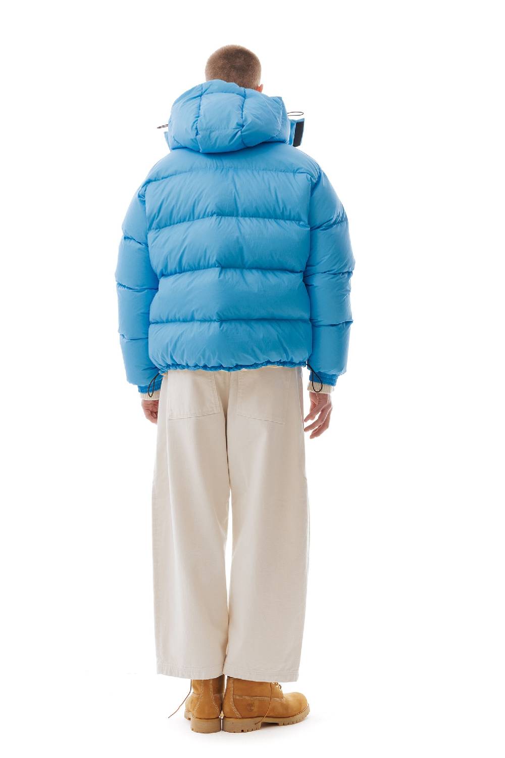 Lc23 Multipocket Down Jacket Blue Vendita Economica