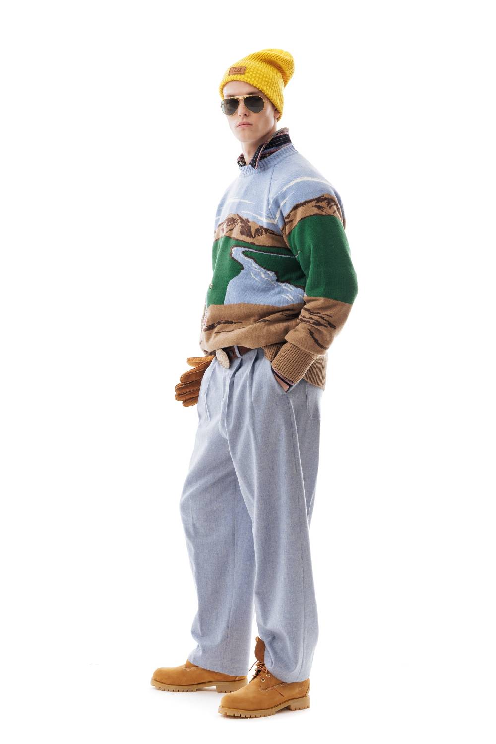 Lc23 Motocross Jaquard Sweater Prezzo di fabbrica