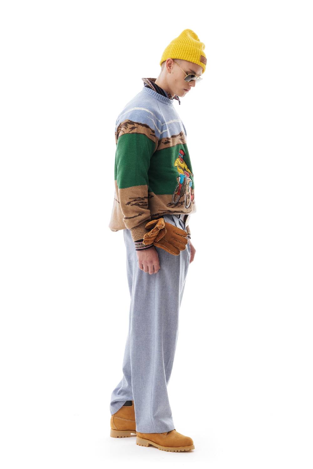 Lc23 Motocross Jaquard Sweater Prezzo di fabbrica