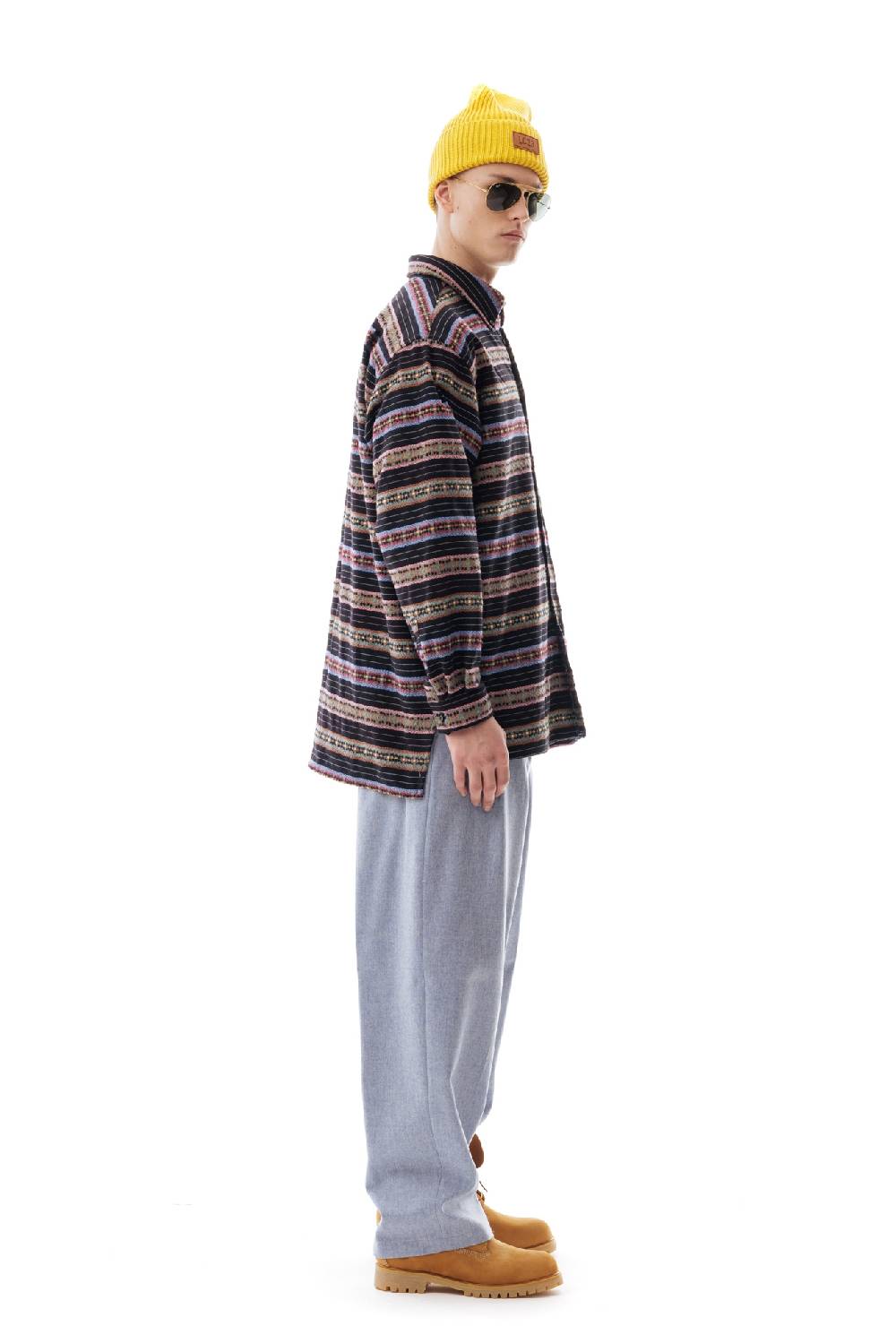 Lc23 Stripes Jaquard Overshirt Offerta esclusiva