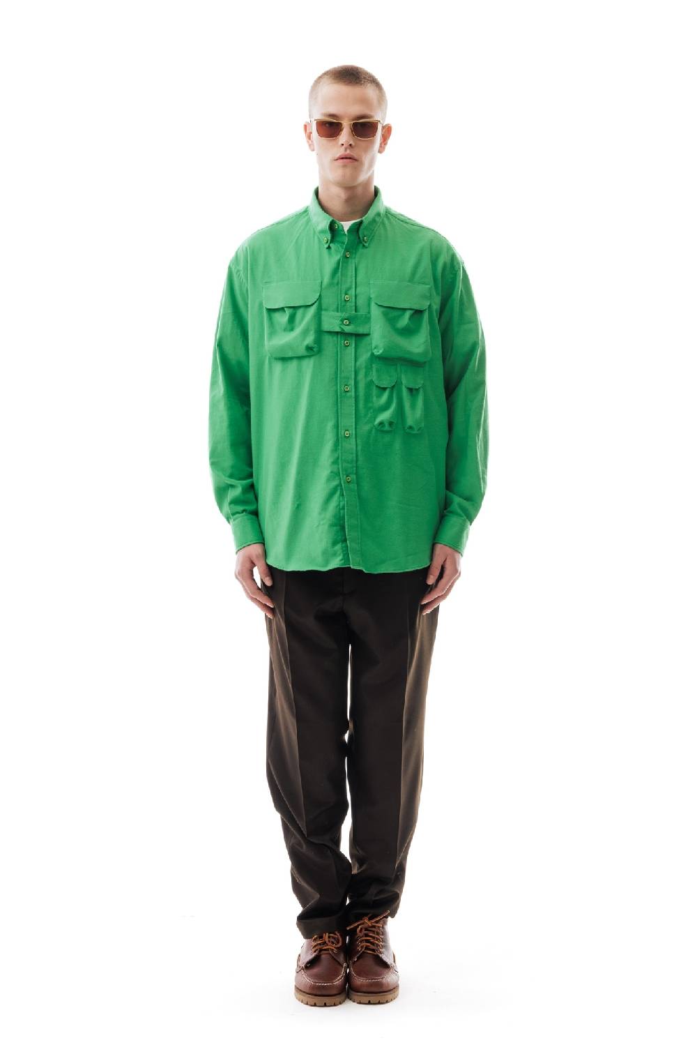 Lc23 Flannel Multipocket Shirt Green Offerta natalizia