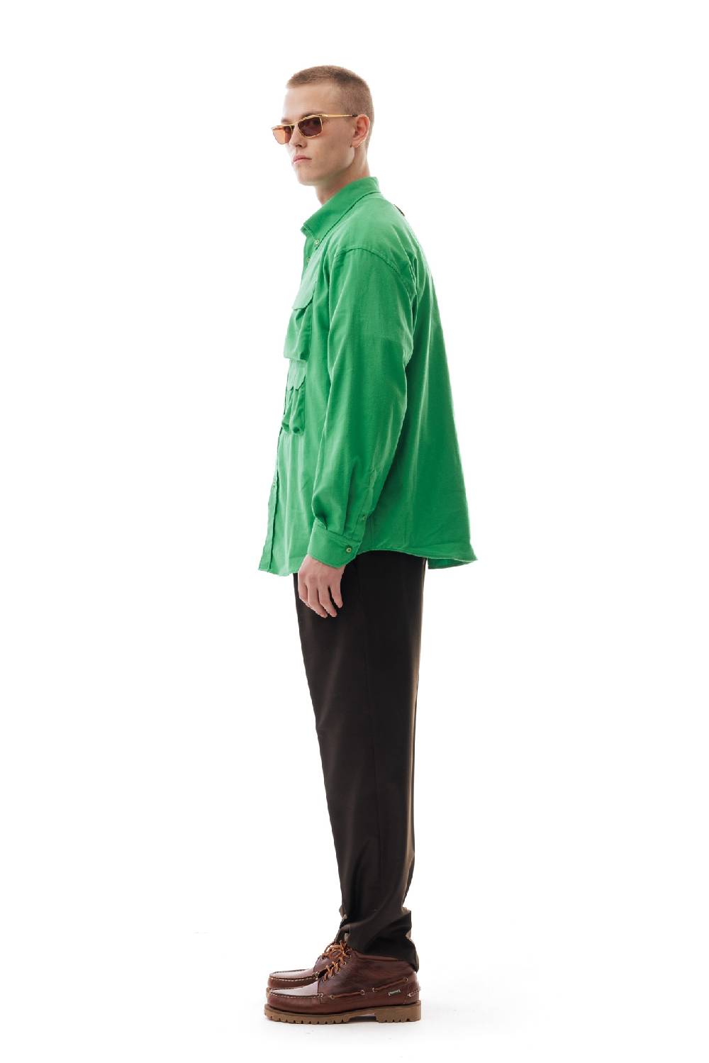 Lc23 Flannel Multipocket Shirt Green Offerta natalizia