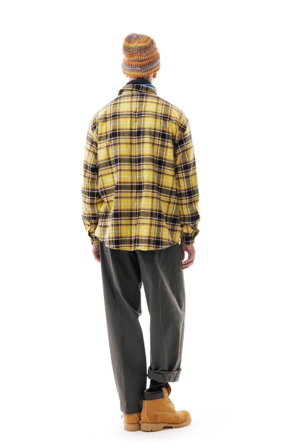 Lc23 Flannel Check Shirt Yellow/Grey Offerta San Valentino