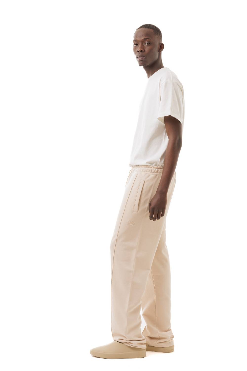 Lc23 Basic Fleece Trousers Beige Grandi sconti