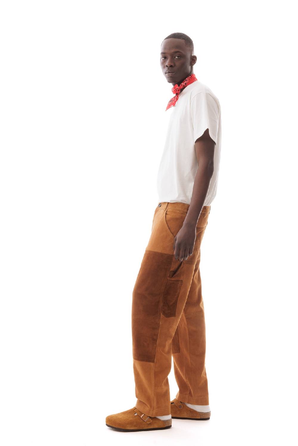 Lc23 Suede Work Trousers Camel Nuovi prodotti