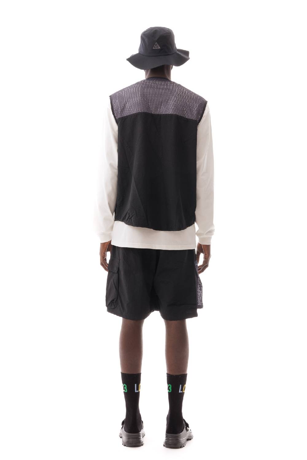 Lc23 Nylon Multipocket Vest Black Super Saving Price