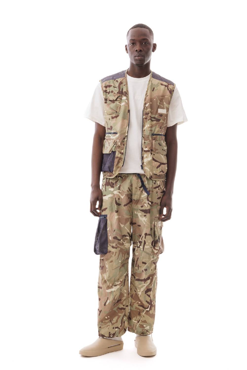 Lc23 Nylon Multipocket Camo Vest Offerta settimanale