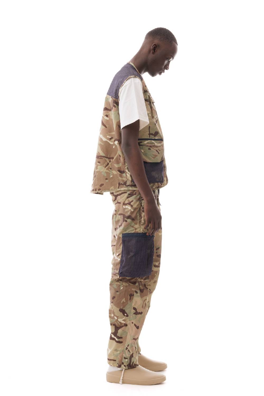 Lc23 Nylon Multipocket Camo Vest Offerta settimanale