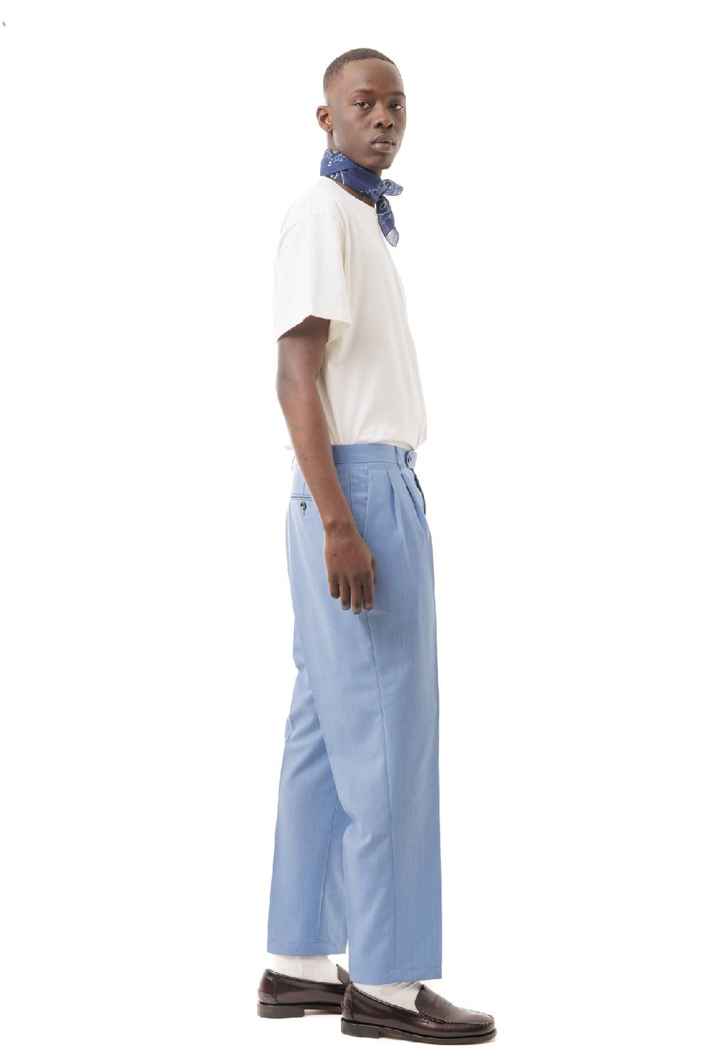 Lc23 Blue Trousers Latest stili