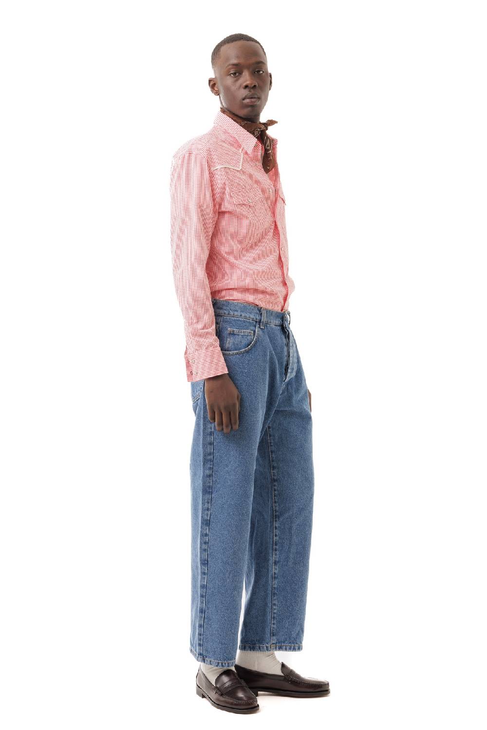 Lc23 Vichy Western Shirt Red Fino al 50% di sconto