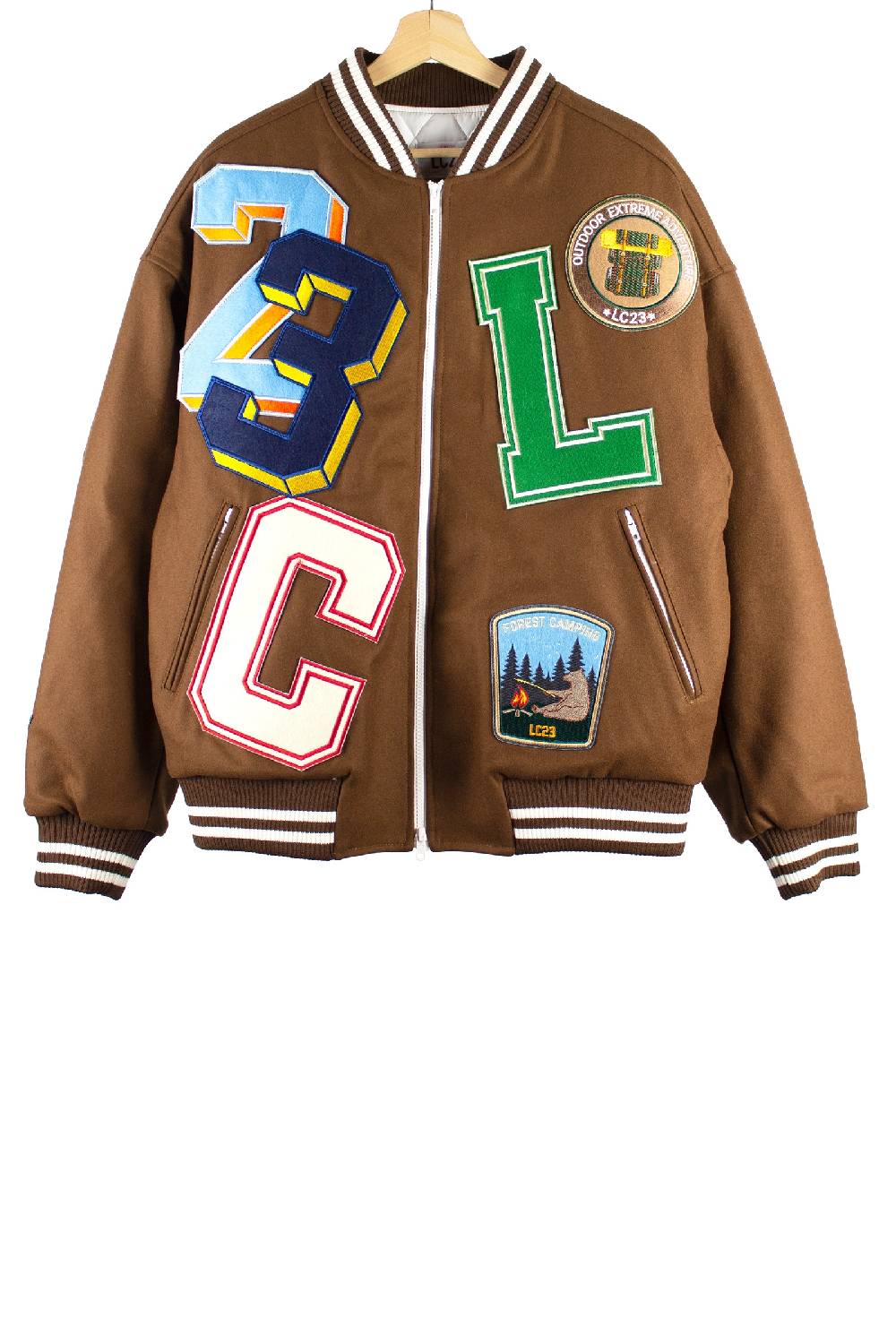 Lc23 Multipatch Varsity Jacket Italy