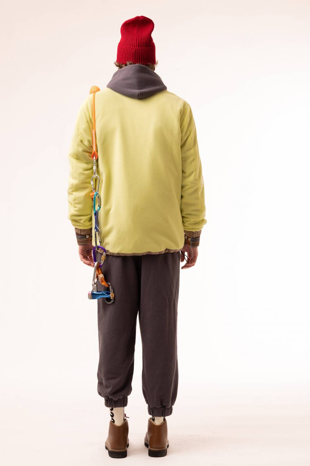 Lc23 Polartec Sherpa Jacket Yellow Nuovo