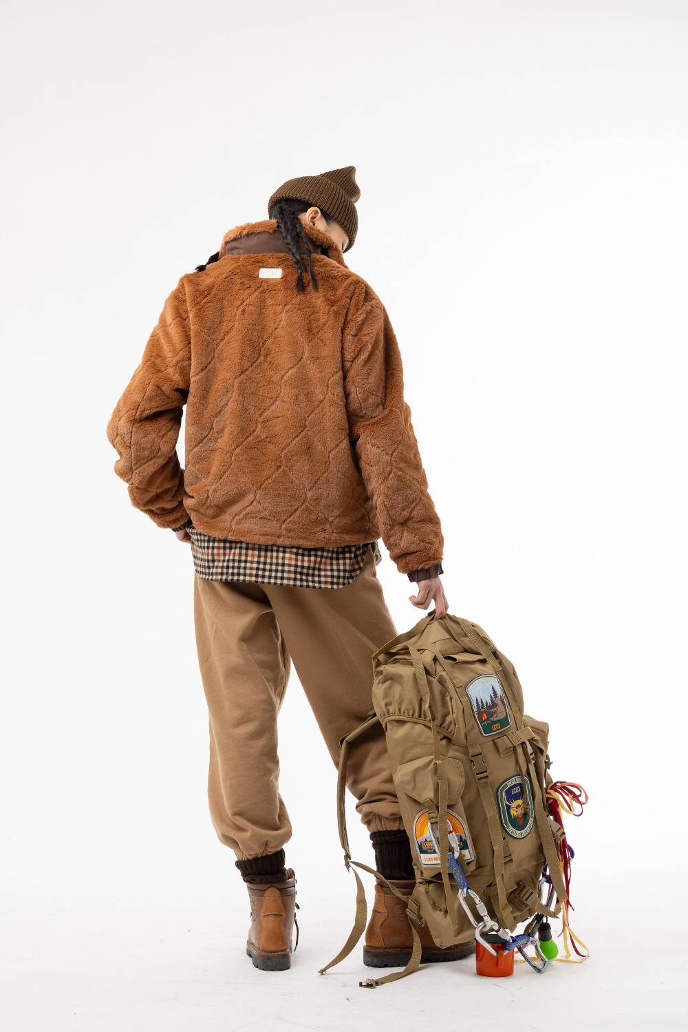 Lc23 Fur Sherpa Jacket Qualità