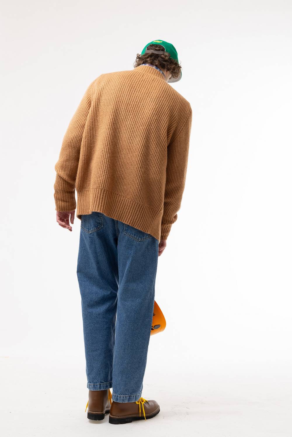 Lc23 Patch Cardigan Camel Soddisfazione Garantita
