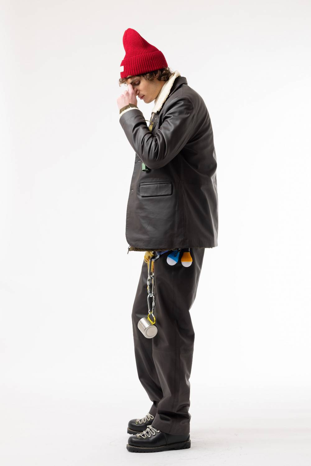 Lc23 Leather Trousers Prezzo Ridotto