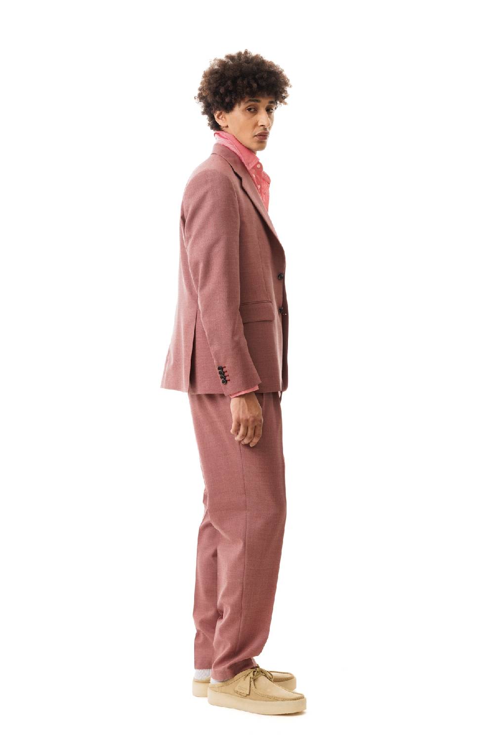 Lc23 Tela Rustica Pink Blazer Negozio