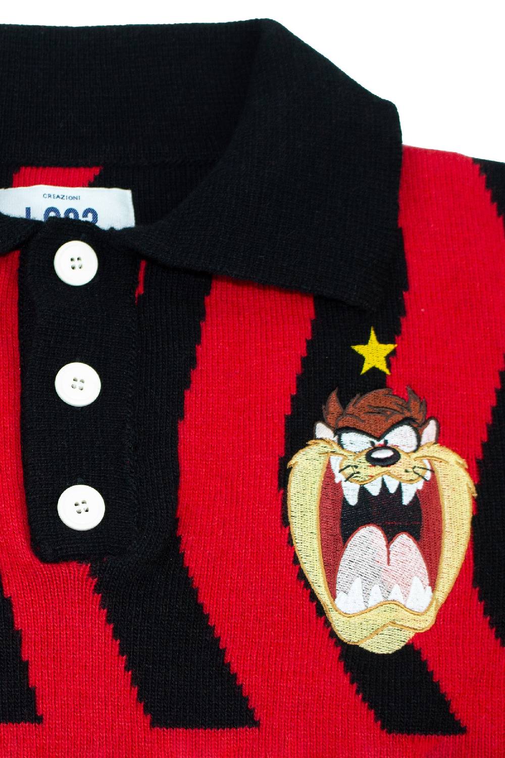 Lc23 LC23 IUTER Looney Tunes AC Taz Knitted Jumper Offerta esclusiva