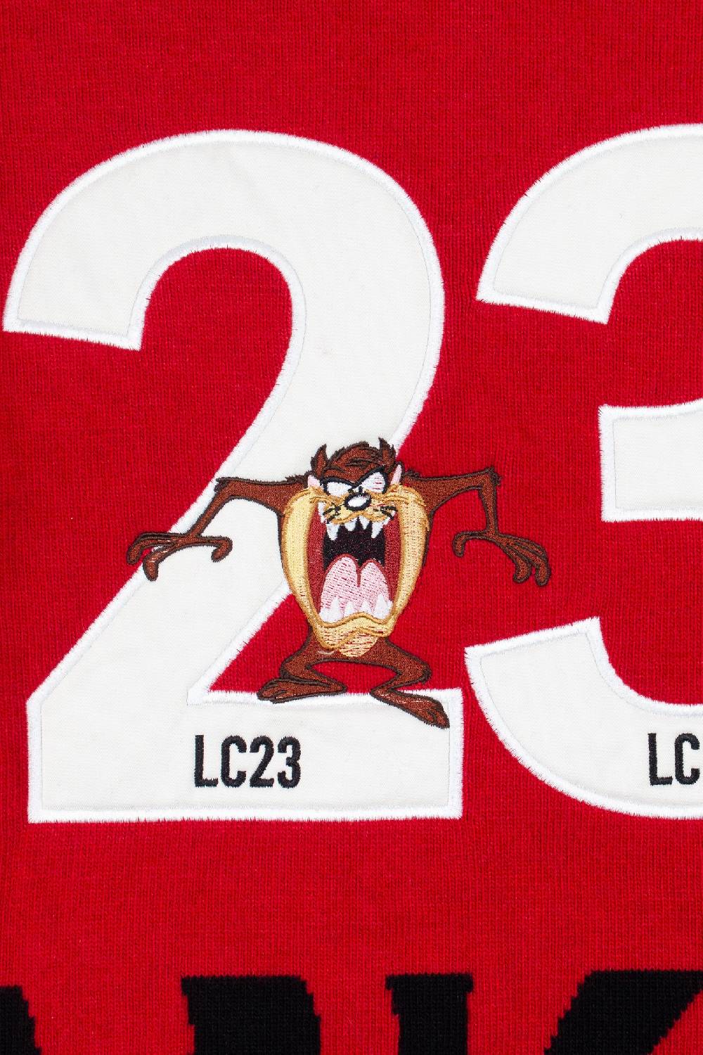 Lc23 LC23 IUTER Looney Tunes AC Taz Knitted Jumper Offerta esclusiva