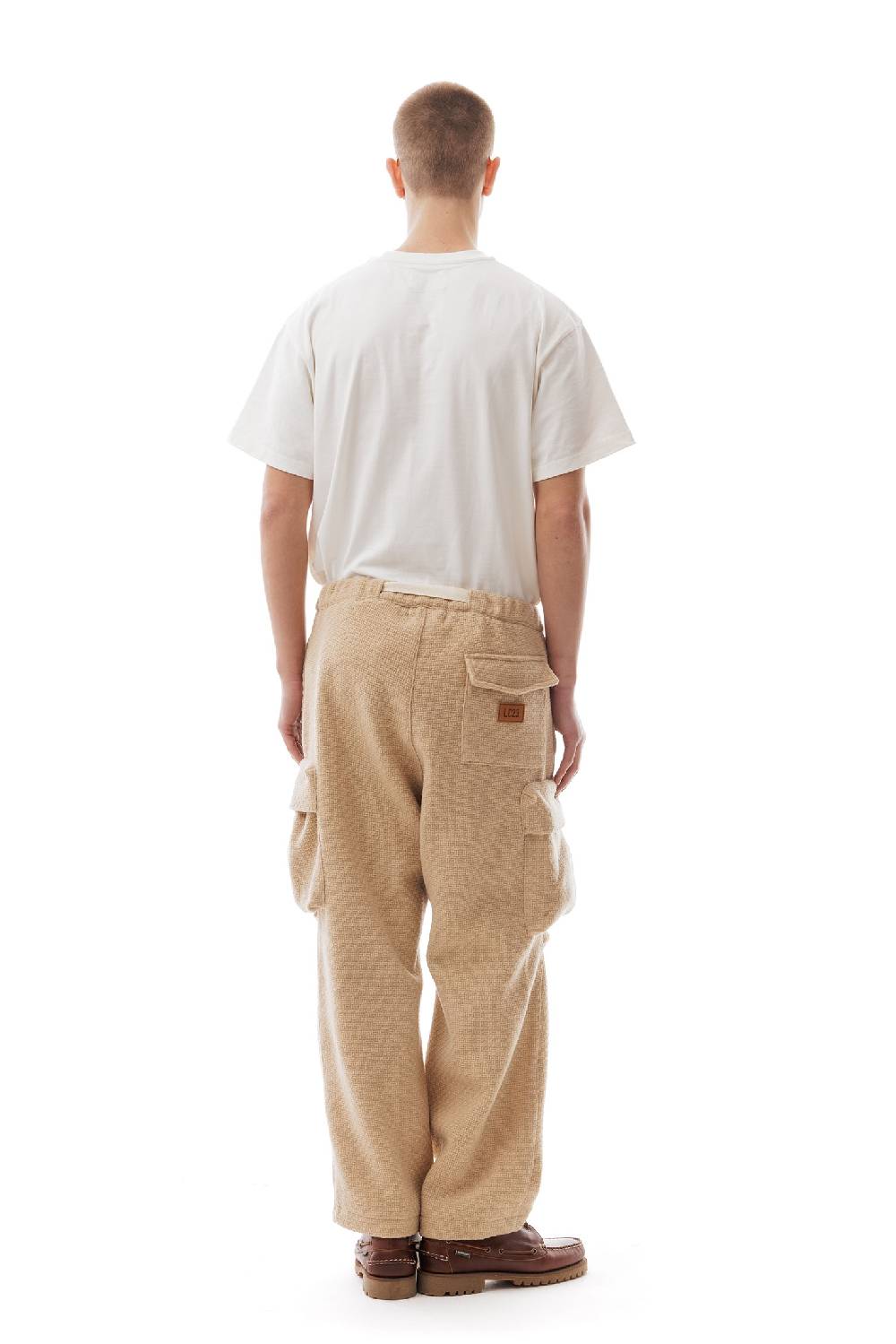 Lc23 Wool Cargo Pants Beige Offerta natalizia