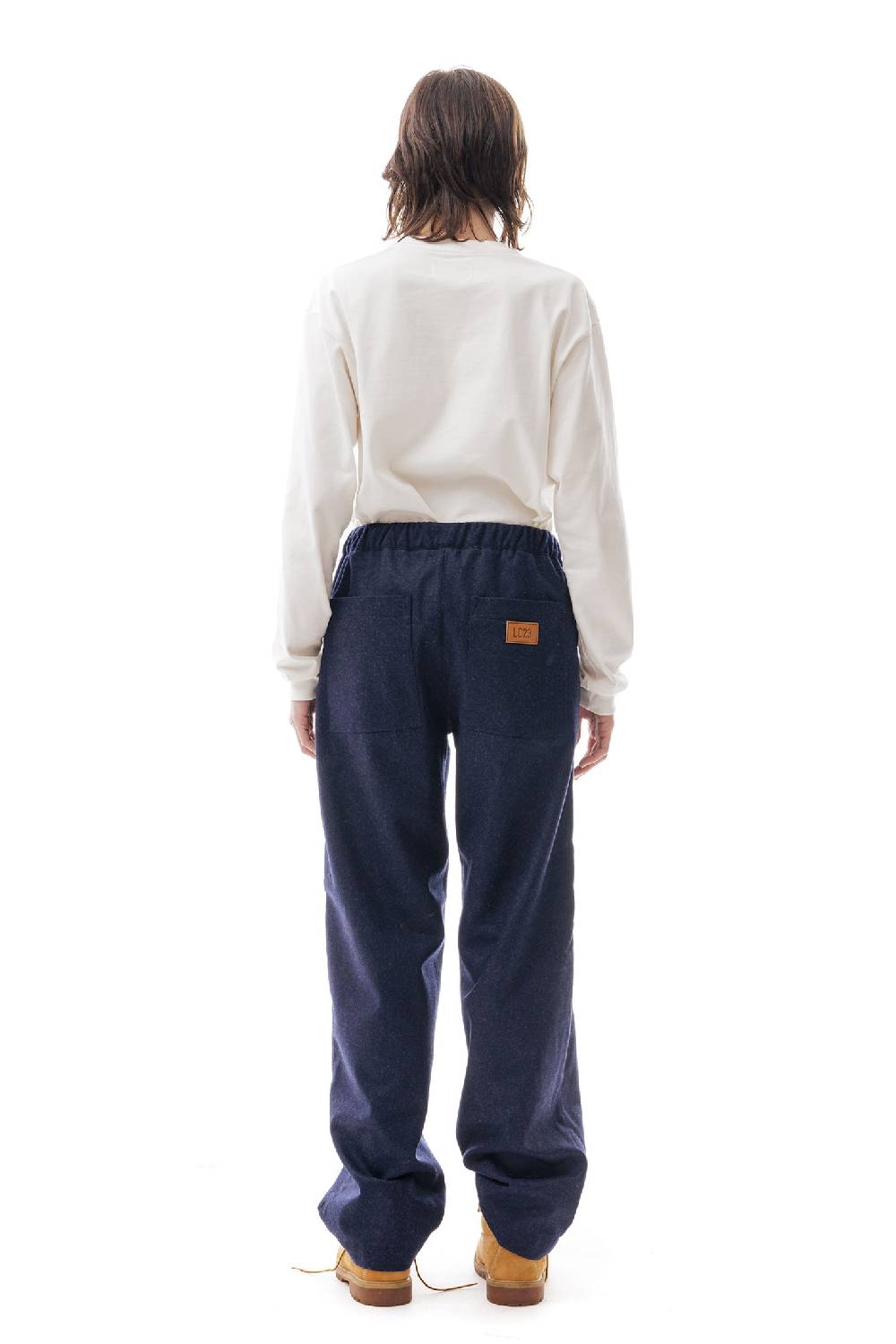Lc23 WR Wool Pants Navy Offerta migliore