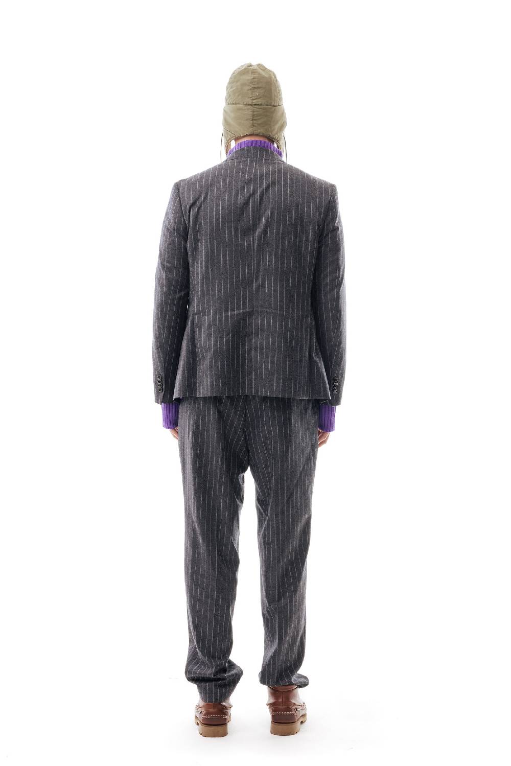 Lc23 Gessato Grey Blazer Latest fashion